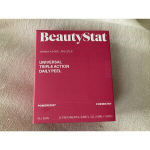 Beauty Stat, Universal Triple Action Daily Peel, 10 Treatments Exfoliate New